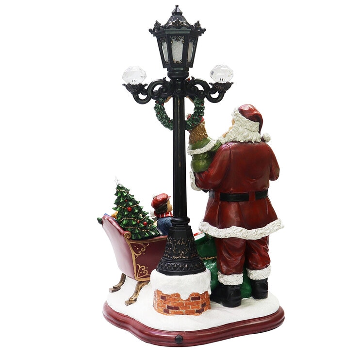 Farol de Santa Claus con Luces y Música  — Imagen 4 de 4