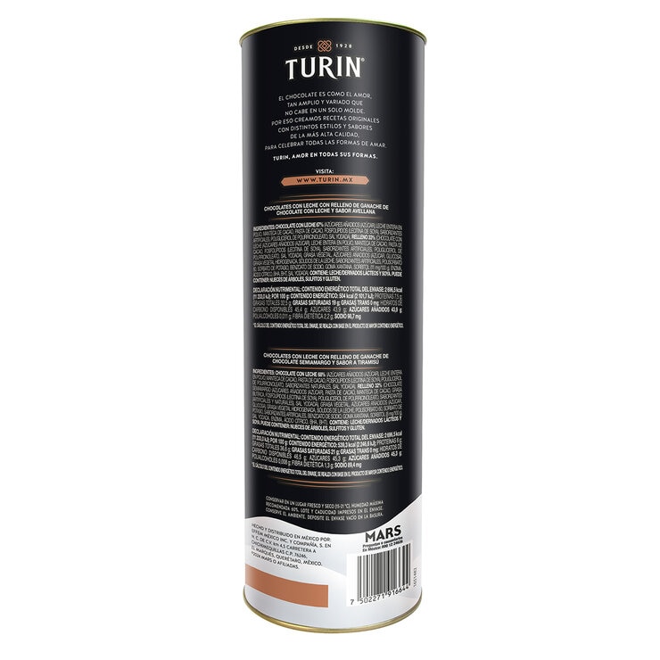 Turin Masterpieces Surtido de Chocolates con Relleno Suave 500 g — Imagen 2 de 4