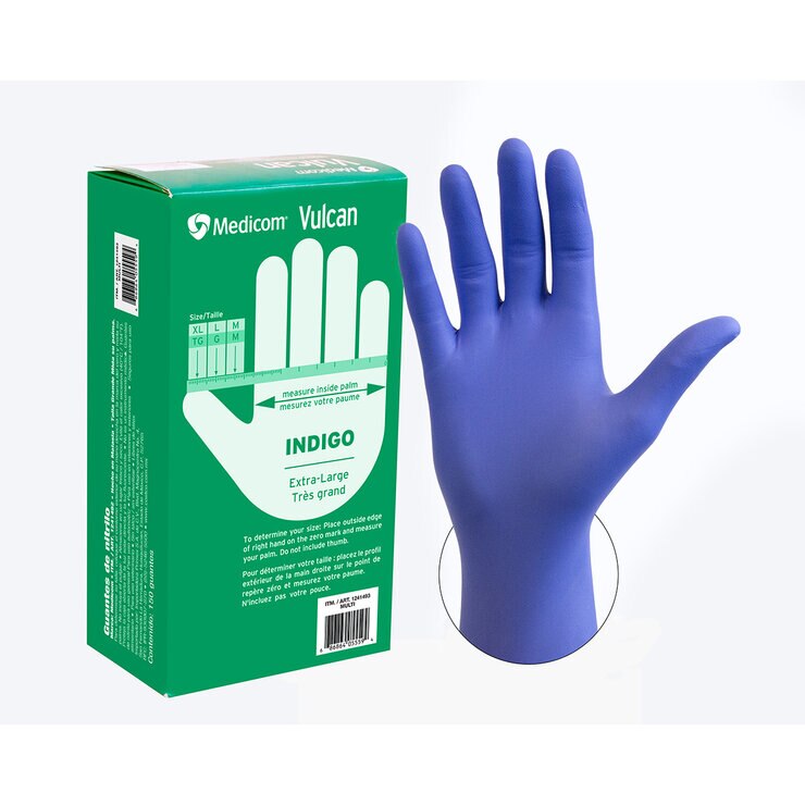 Vulcan Guantes de Nitrilo Talla Extra Grande 150 piezas — Imagen 1 de 2