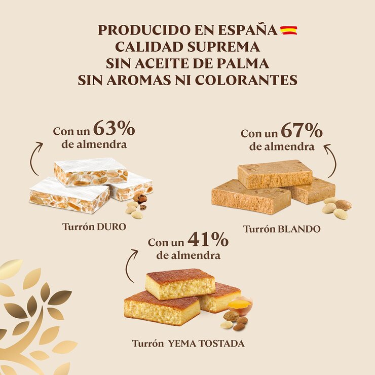 El Almendro Turrones Surtidos 500 g — Imagen 2 de 3
