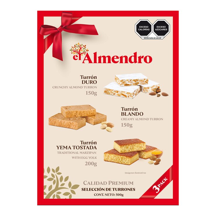 El Almendro Turrones Surtidos 500 g — Imagen 1 de 3