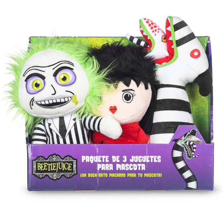 Beetlejuice Juguetes para Perro 3 pzs — Imagen 1 de 4
