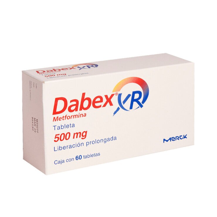 Dabex XR 500 mg 60 Tabletas — Imagen 3 de 3