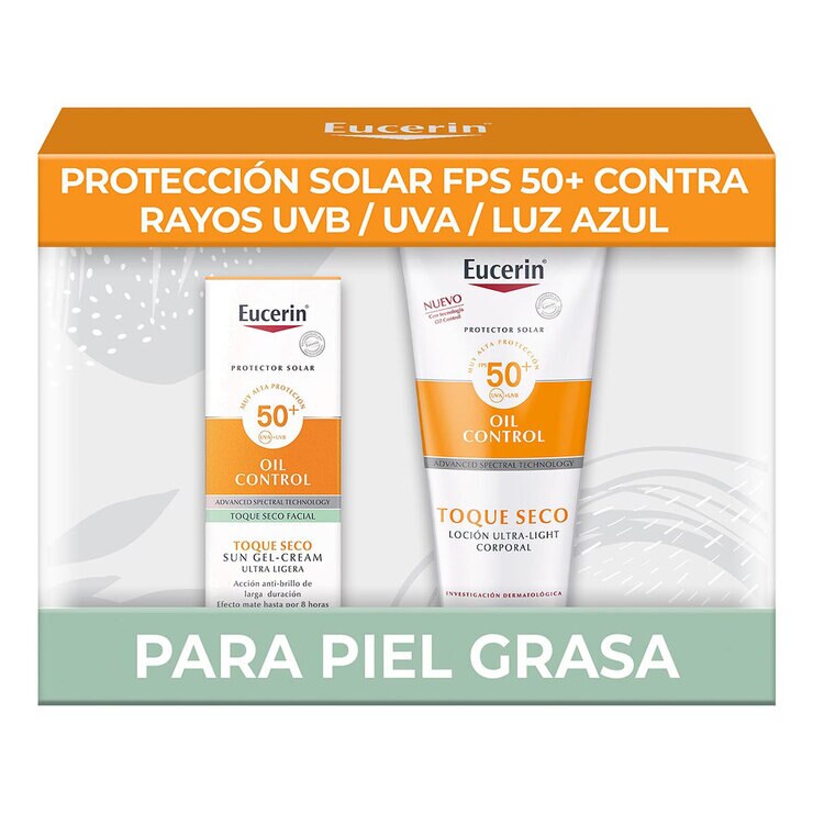 Kit Eucerin Protección Solar Para Piel Grasa — Imagen 3 de 3