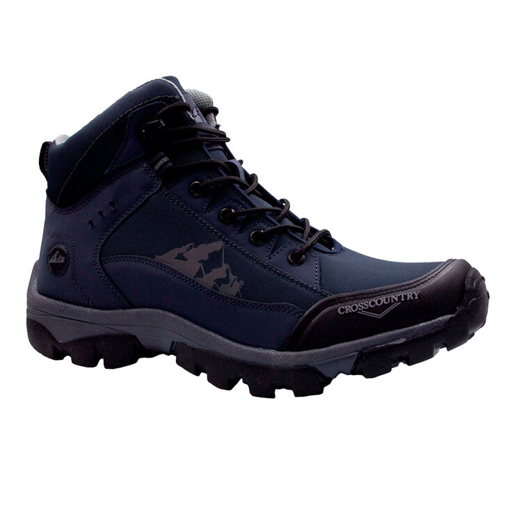Cross Country Bota Hiking Color Azul para Caballero Varias Tallas