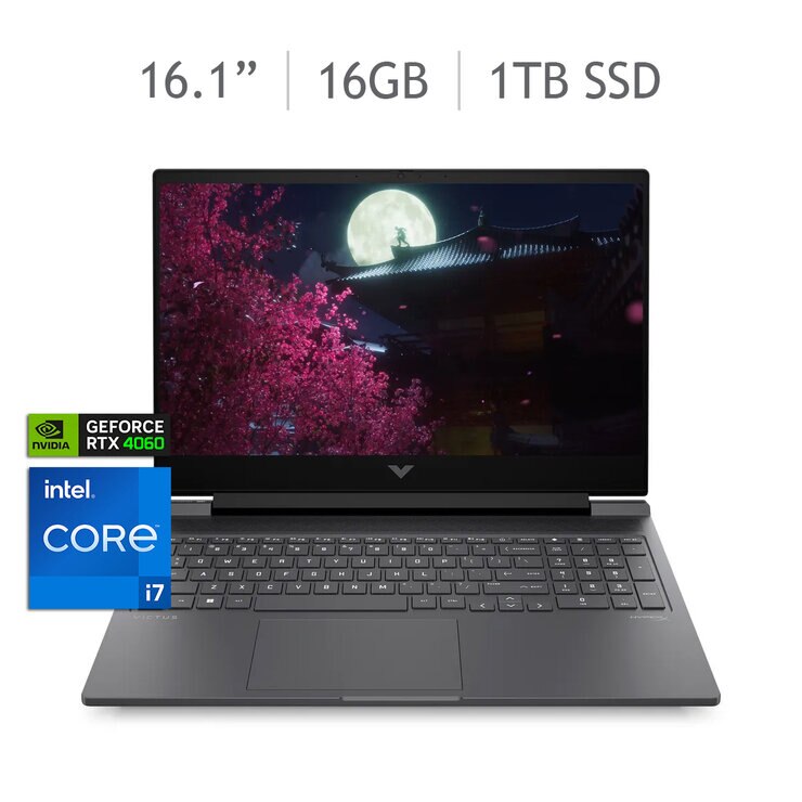 HP Victus Gaming 16-r1015la Laptop 16.1" Full HD Intel Core i7 16GB 1TB SSD — Imagen 1 de 4