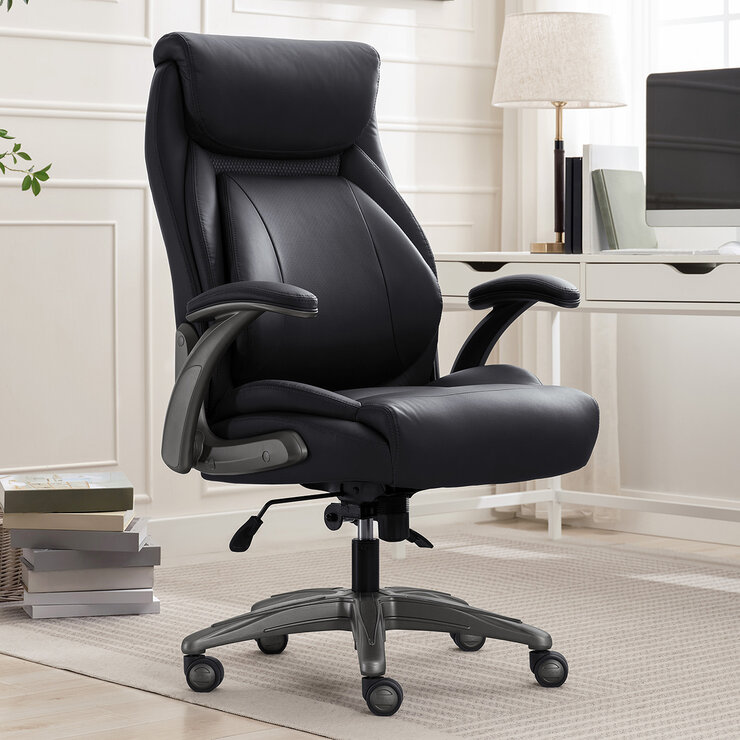 La-Z-Boy®, Air Lumbar Silla Gerencial, Color Negro — Imagen 1 de 4