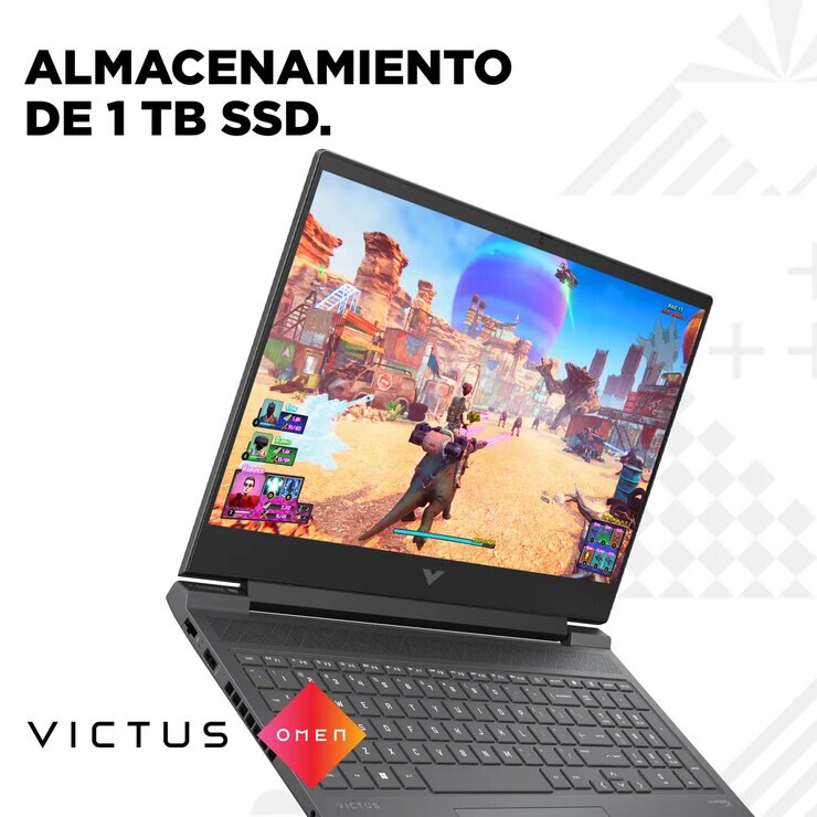 HP Victus Gaming 16-r1015la Laptop 16.1" Full HD Intel Core i7 16GB 1TB SSD — Imagen 4 de 4
