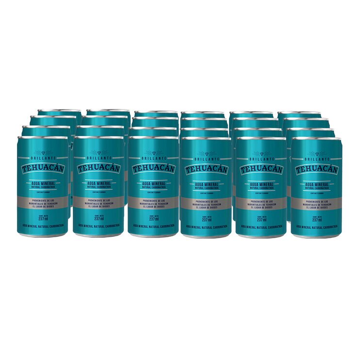 Tehuacán Agua Mineral 24 pzs de 237 ml — Imagen 1 de 4