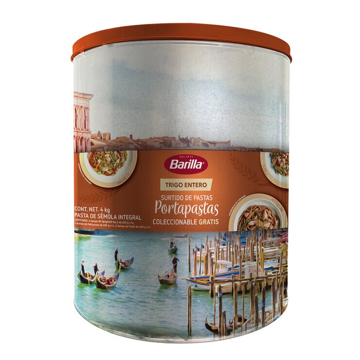 Barilla Surtido de Pastas de Trigo Entero 10 pzs — Imagen 2 de 4