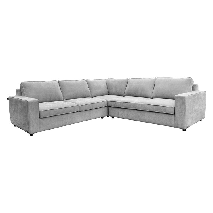 Muebles Liz, Rodius, Sala Modular De 3 Piezas Gris — Imagen 4 de 4