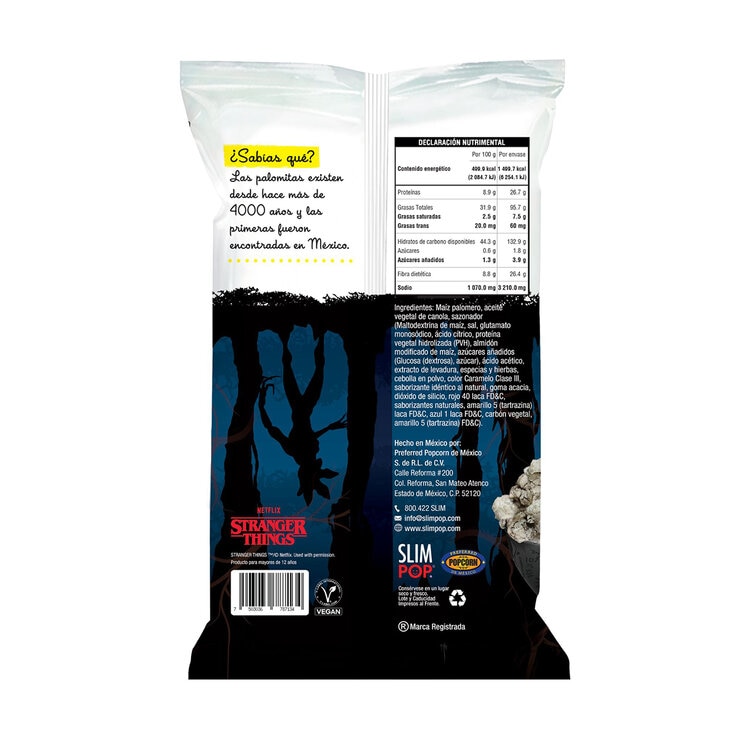 Slim Pop Palomitas de Maíz Sabor Salsas Negras 300 g — Imagen 2 de 3