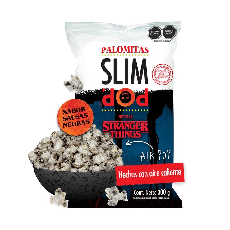 Slim Pop Palomitas de Maíz Sabor Salsas Negras 300 g — Imagen 3 de 3