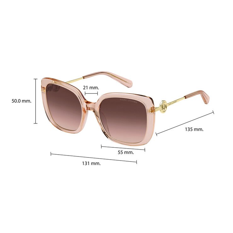 Marc Jacobs MARC 727 Lentes de Sol — Imagen 3 de 4