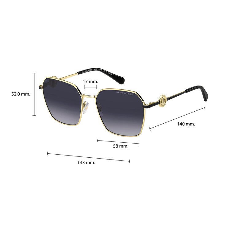 Marc Jacobs MARC 729 Lentes de Sol — Imagen 4 de 4