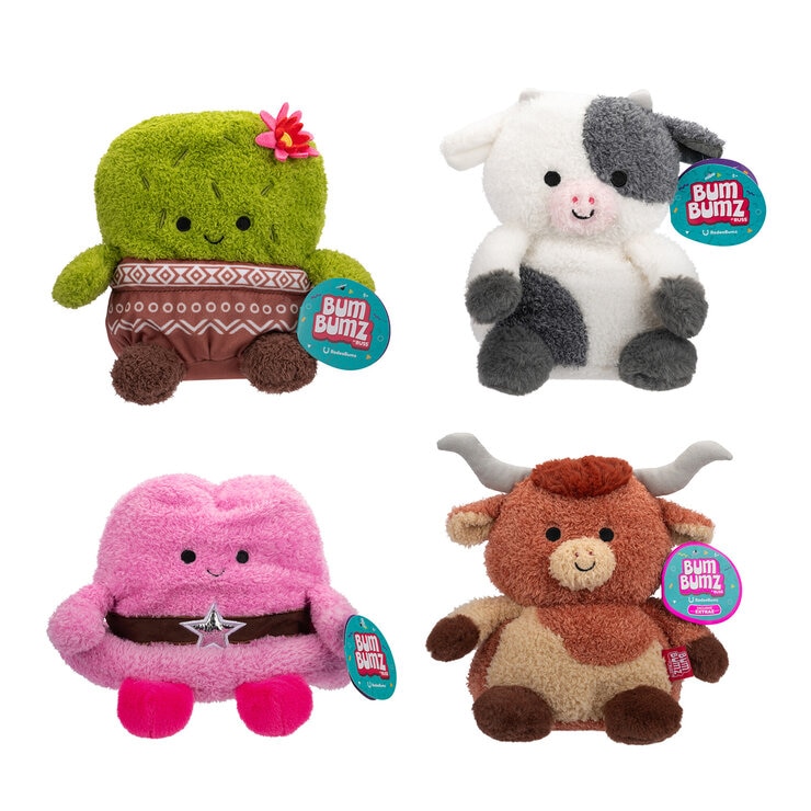 Set de Muñecos de Peluche 4 Piezas, Varios Modelos  — Imagen 2 de 3
