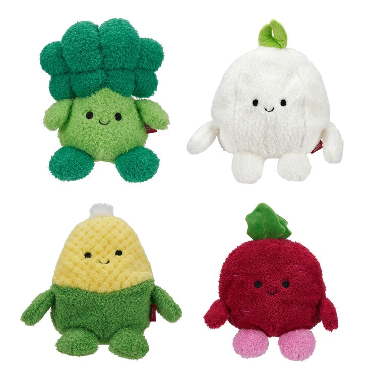 Set de Muñecos de Peluche 4 Piezas, Varios Modelos  — Imagen 1 de 3