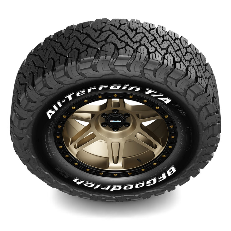 Llanta BFGoodrich  All Terrain T/A KO3 275/65R18 123/120S — Imagen 2 de 3