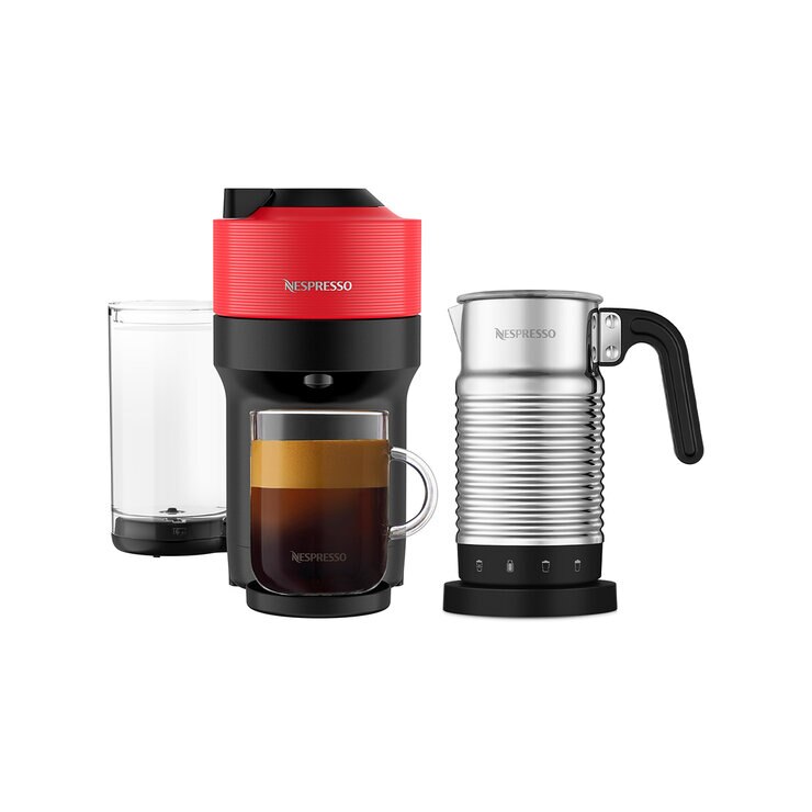 Nespresso Cafetera Vertuo Pop con Aeroccino 4, compatible solo con cápsulas Vertuo — Imagen 1 de 4