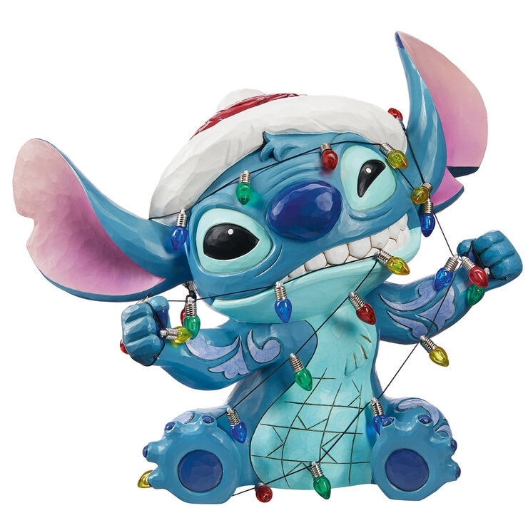 Jim Shore Stitch Navideño Pintado a Mano  — Imagen 3 de 3