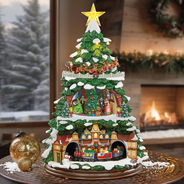Árbol de Navidad Animado con Luces y Música  — Imagen 1 de 4