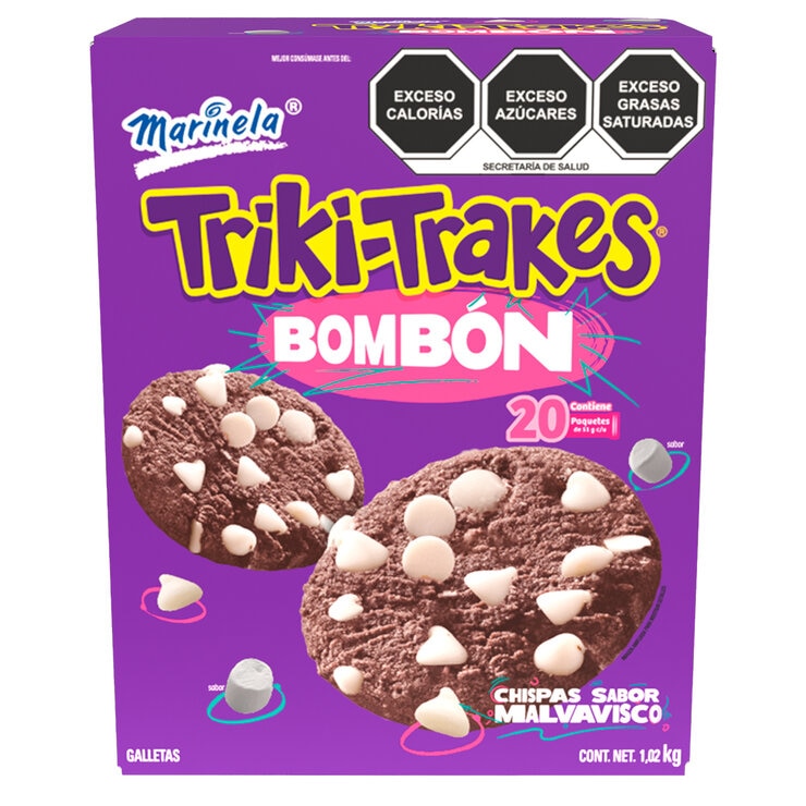 Marinela Trikitrakes Bombón Galletas 1.02 Kg — Imagen 1 de 3