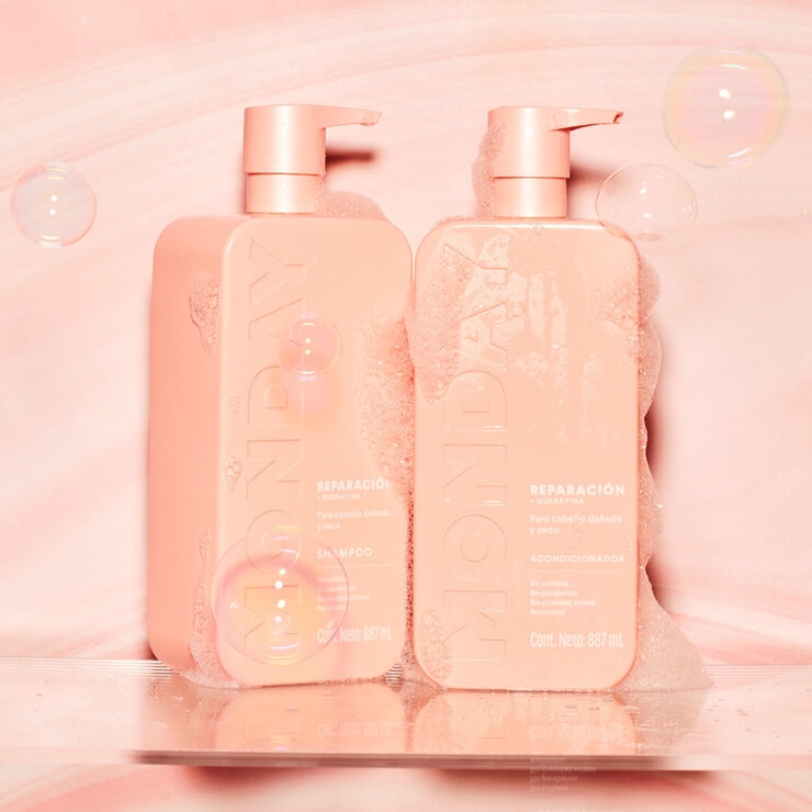 Monday Haircare Shampoo y Acondicionador 2 pzas de 887 ml — Imagen 4 de 4