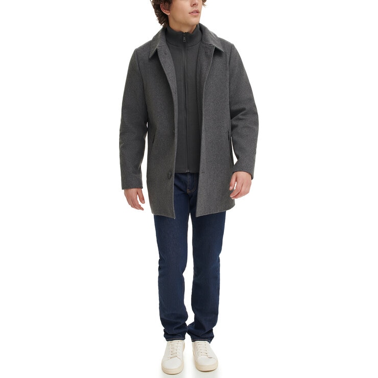 Kenneth Cole Abrigo de lana para Caballero Varias Tallas y Colores — Imagen 2 de 2