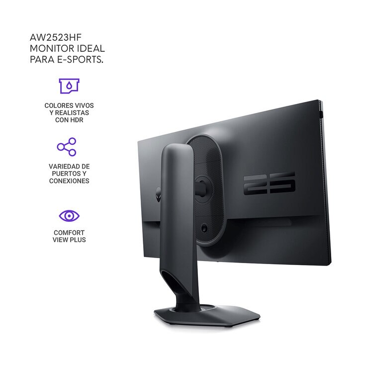 DELL Monitor Gaming Alienware 24.55" Full HD AW2523HF — Imagen 3 de 4