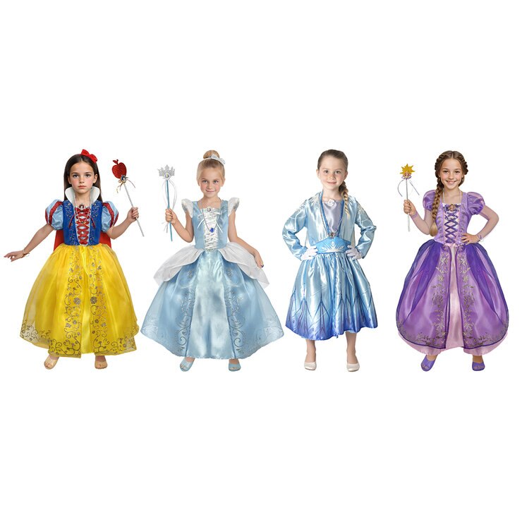 Disfraz para Niña, Princesas Varios Modelos 