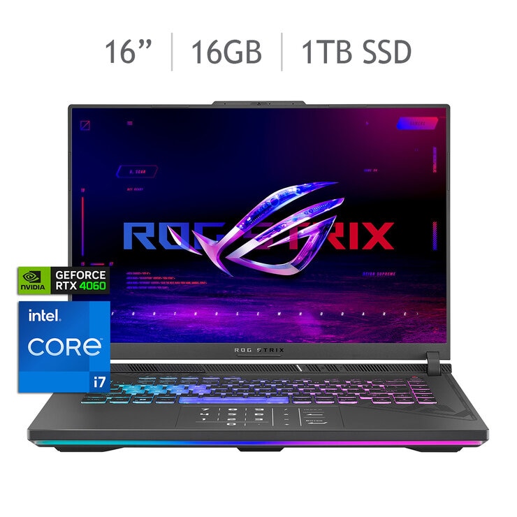 ASUS ROG Gaming Strix G16 Laptop 16" Full HD Intel Core i7 16GB 1TB SSD — Imagen 1 de 4