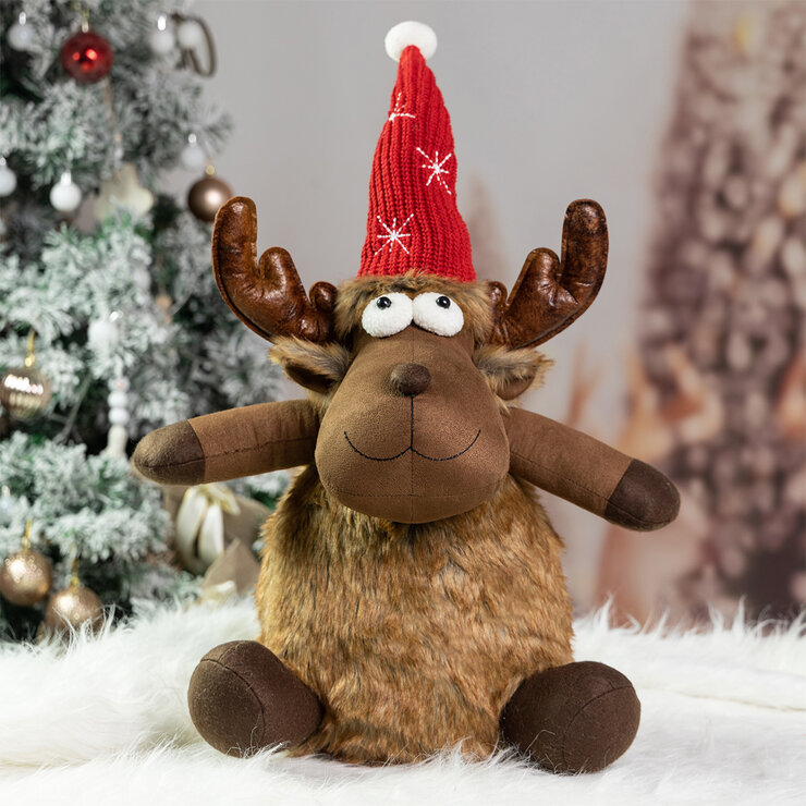 Peluche Decorativo de Reno de Navidad Varios Modelos — Imagen 3 de 3