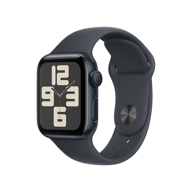 Apple Watch SE (GPS) Caja de aluminio medianoche 40mm con Correa deportiva medianoche S/M — Imagen 1 de 4