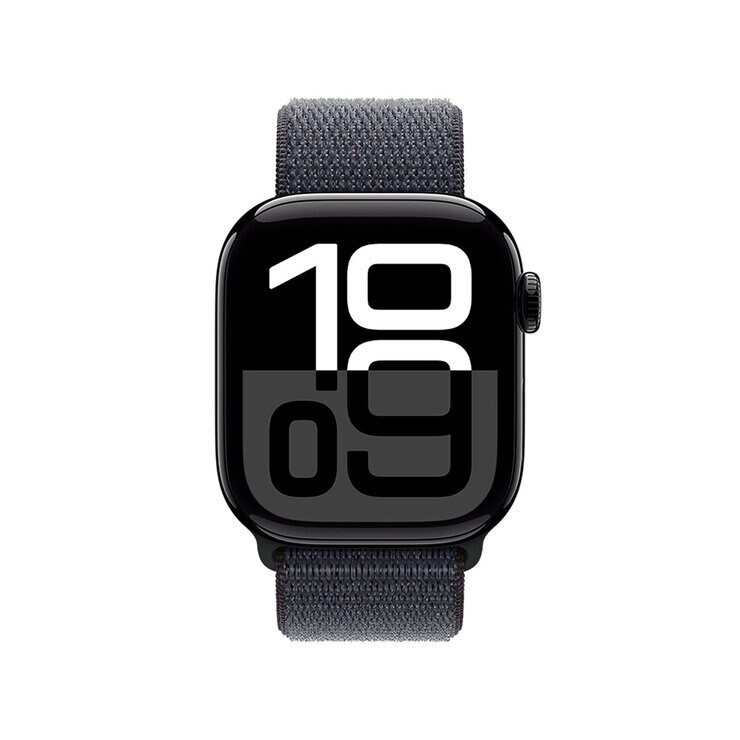 Apple Watch S10 (GPS) Caja de aluminio negro azabache 42mm con correa loop tinta — Imagen 4 de 4