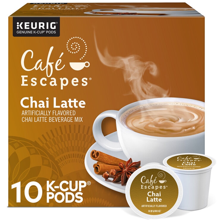 Keurig , Café Escapes Chai Latte ,  72 cápsulas de té K-Cup — Imagen 3 de 3