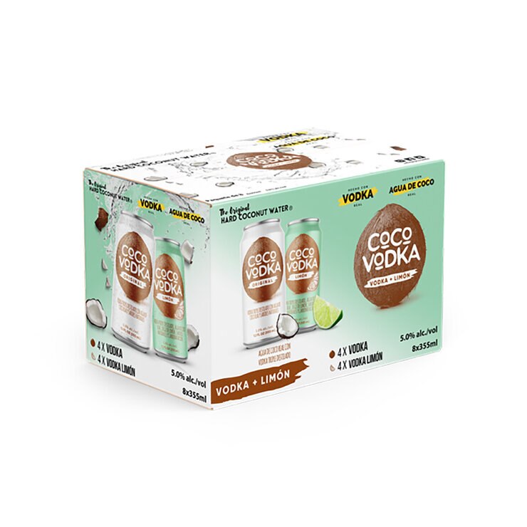 Coco Vodka Bebida Preparada 8 de 355ml — Imagen 1 de 4