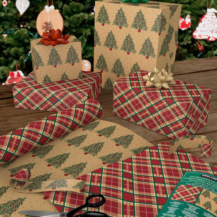 KS Papel para Envoltura de Regalo Doble Cara, Varios Modelos  — Imagen 2 de 4