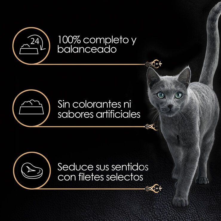 Sheba Alimento Húmedo para Gato Multisabor 24 pzas de 85 gr — Imagen 2 de 4