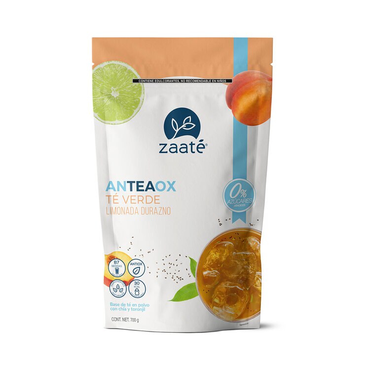 Zaaté Té Verde Sabor Limonada y Durazno 700 g — Imagen 1 de 4