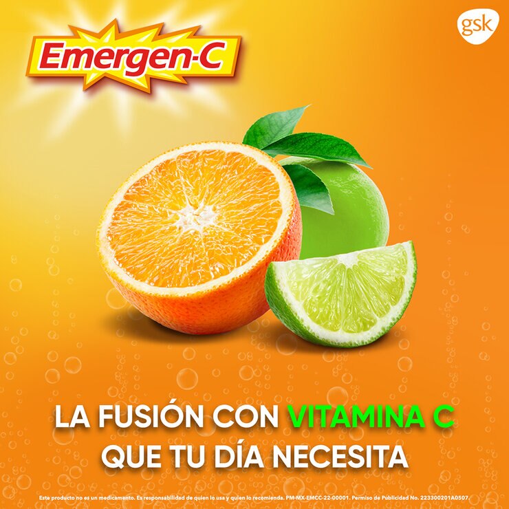 Emergenc con vitamina C, B y antioxidantes  3 cajas de 10 sobres  — Imagen 2 de 4