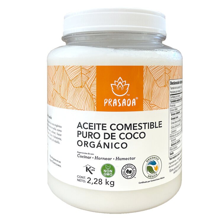 Prasada Aceite de Coco Orgánico 2.48 l