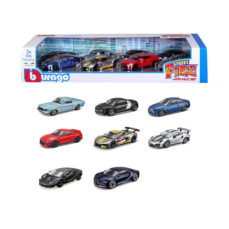 Colección de Autos de Juguete Street Fire, Varios Modelos  — Imagen 1 de 3