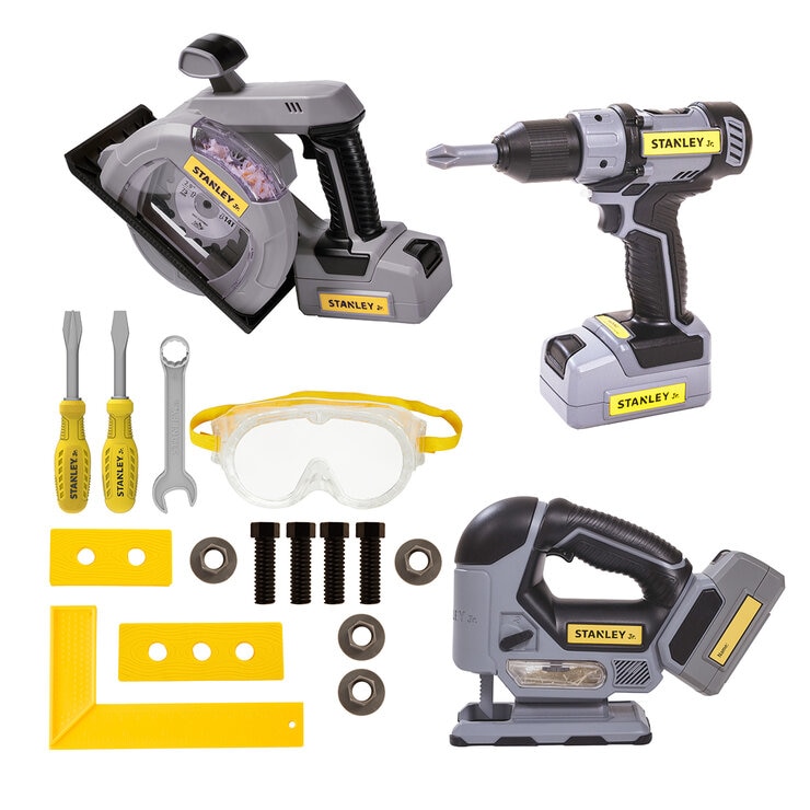 Stanley Jr. Juego de Herramientas de Juguete con Herramientas Eléctricas  — Imagen 3 de 4
