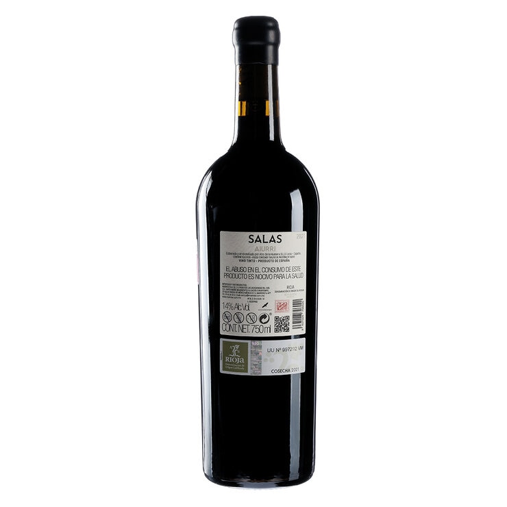 Vino Tinto Aiurri Salas 21 de 750 ml — Imagen 2 de 2