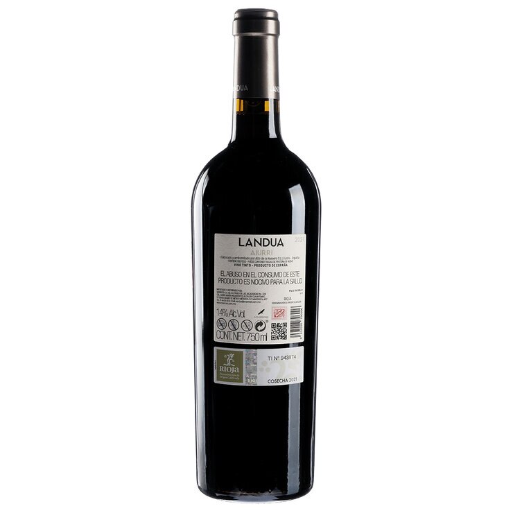  Vino Tinto Aiurri Landua 21 de 750 ml — Imagen 2 de 2