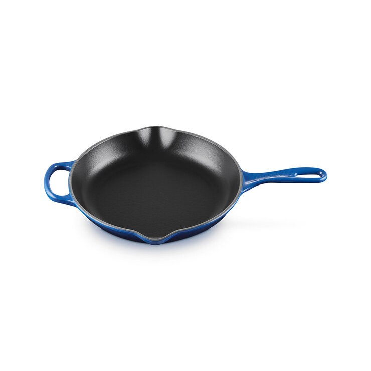 Le Creuset Skillet Grill con Asa 26 cm Azul — Imagen 2 de 4