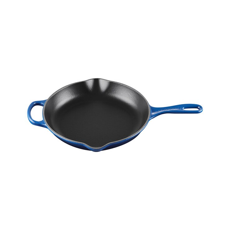 Le Creuset Skillet Grill con Asa 26 cm Azul — Imagen 1 de 4