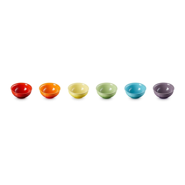 Le Creuset Set de 6 Mini Bowls Arcoiris — Imagen 1 de 4