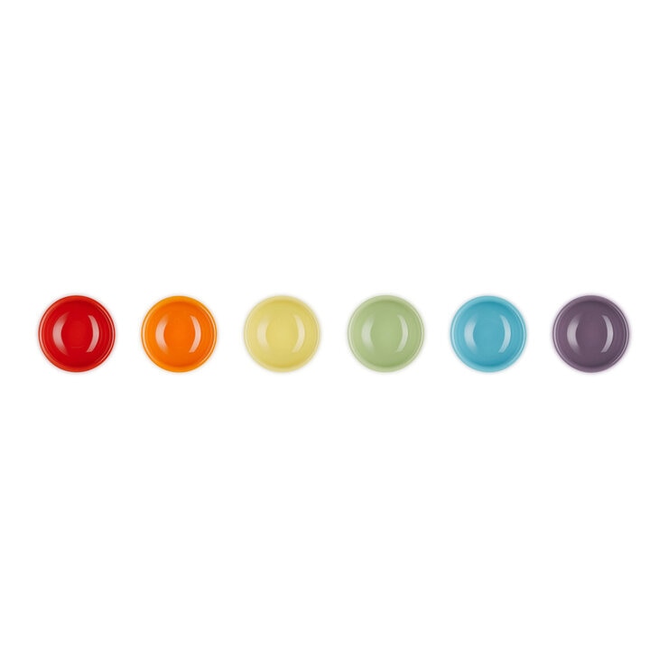 Le Creuset Set de 6 Mini Bowls Arcoiris — Imagen 2 de 4