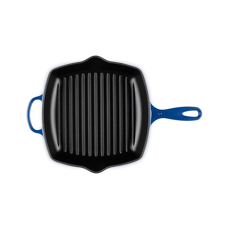 Le Creuset Skillet Redondo con Asa 26 cm Azul — Imagen 3 de 4